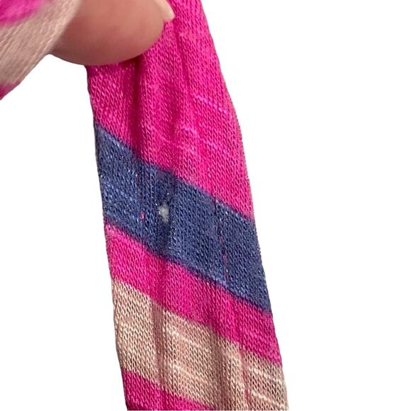 Splendid Pink Yellow Blue Stripes Tank Top Size Small - Picture 4 of 6